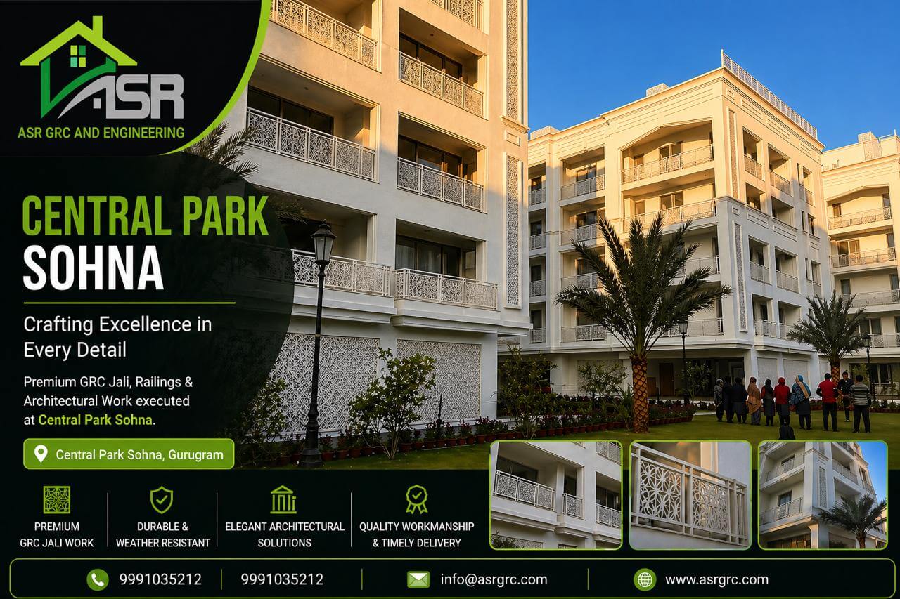Central Park Sohna GRC Jali Project